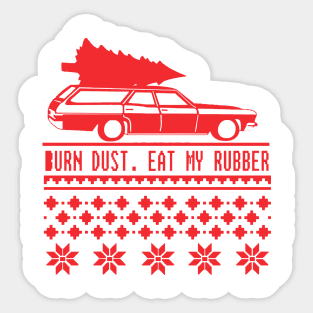 Burn dust Sticker